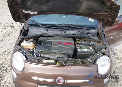 2012 Fiat 500 Sport from USA, damaged, VIN 3C3CFFBR6CT110427